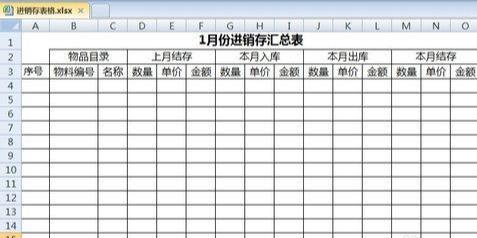 超实用！财务人员必备的Excel进销存模版，各行各业都能用